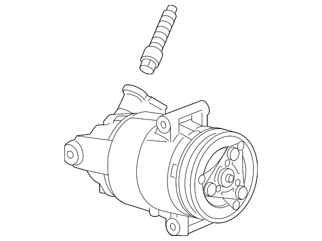 23106023 Деталь COMPRESSOR ASSY