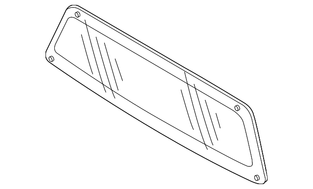 79700-ZL52A Деталь BACK GLASS