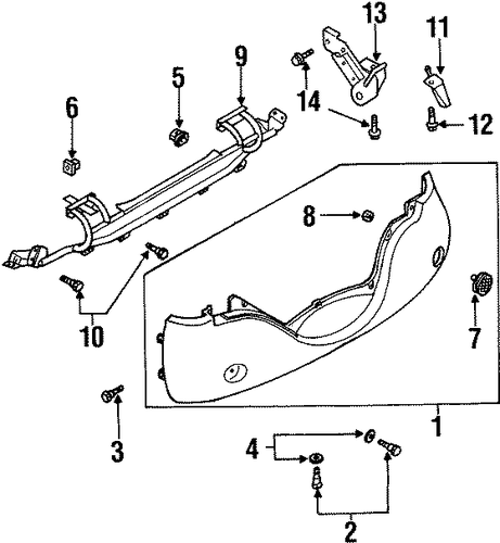 VehiCROSS BUMPER & COMPONENTS - REAR