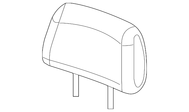 86430-9BD5A HEADREST, RIGHT