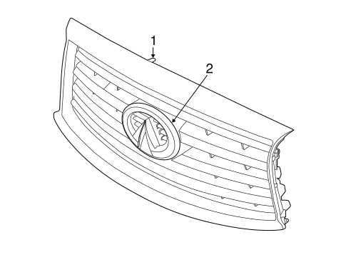 JX35 GRILLE & COMPONENTS