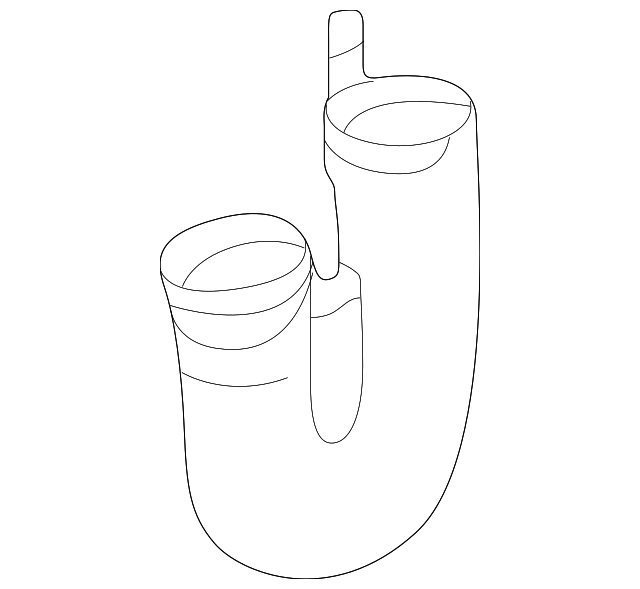17281-P2T-000 Деталь TUBE, SIDE BRANCH