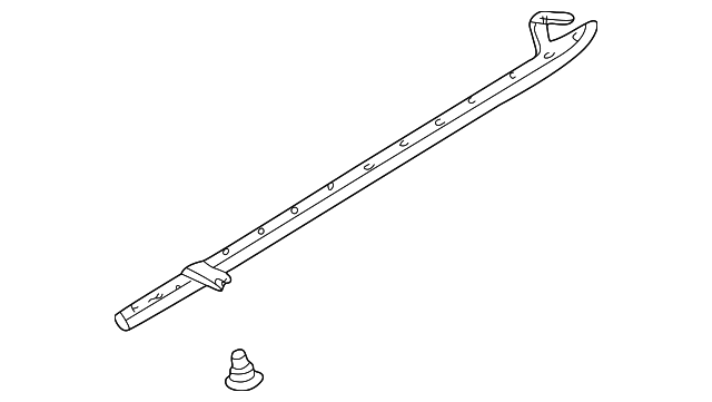 1J3-837-697-B-B41 Деталь LOWER SEAL, LEFT