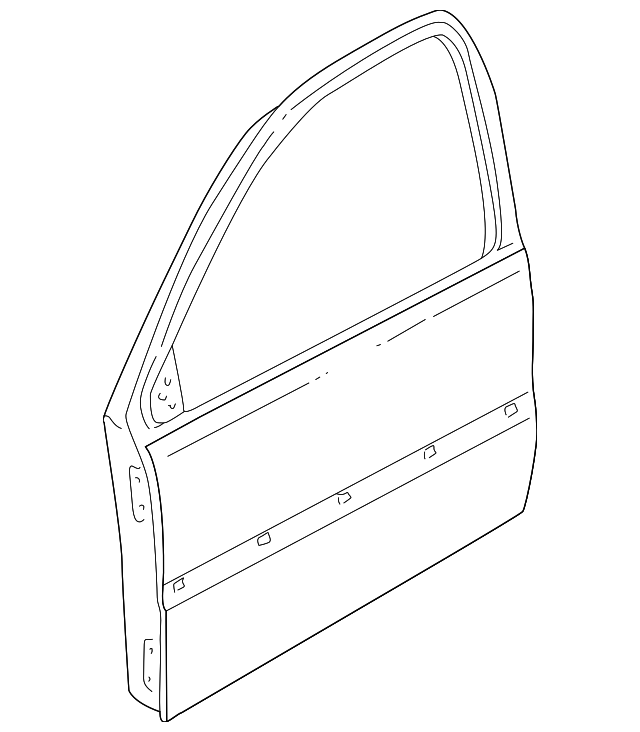 1J3-831-056-H Деталь DOOR SHELL, RIGHT