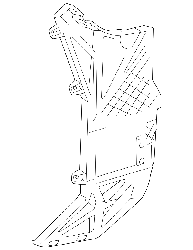 15234361 Деталь MOUNT BRACKET, LEFT
