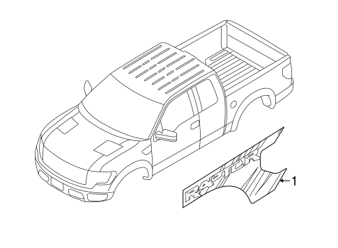 F-150 Наклейки 2