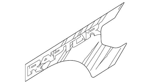 CL3Z-9920000-AA Деталь DECAL, RIGHT