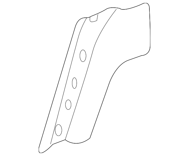 15187438 Деталь FILLER, LEFT