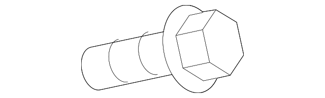 11609569 BUMPER COVER BOLT
