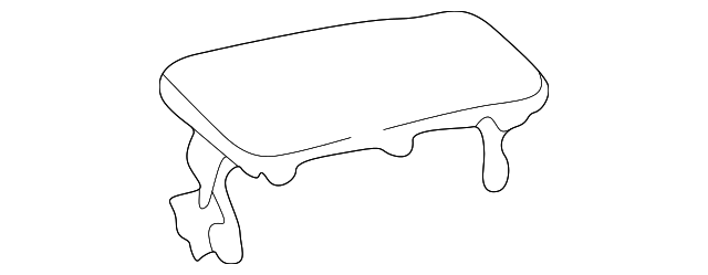 50540-08010-B0 Деталь AIR BAG DOOR