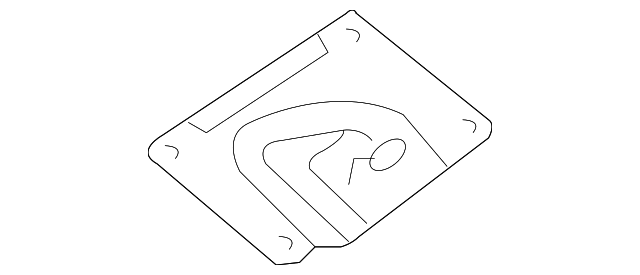 73188-EB030 Деталь SIDE RAIL REINFORCEMENT, RIGHT
