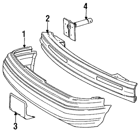 Crown Victoria BUMPER & COMPONENTS - FRONT