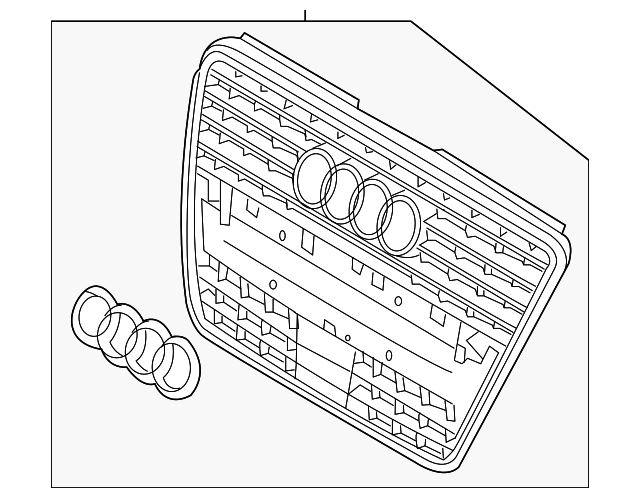 8R0-853-651-A-T94 Деталь GRILLE
