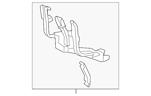 79030-08030-B0 Деталь SUPPORT BRACE, RIGHT