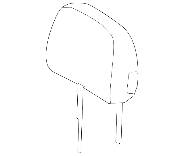 71940-08111-B2 Деталь HEADREST, RIGHT