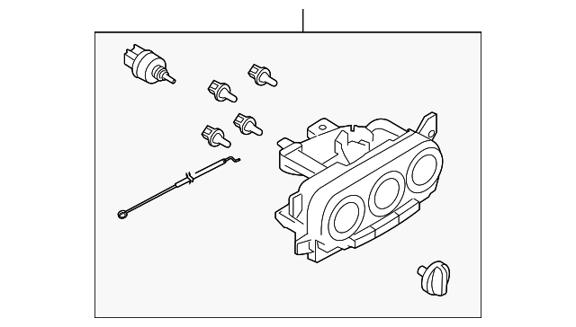 EG21-61-190L Деталь HEATER CONTROL