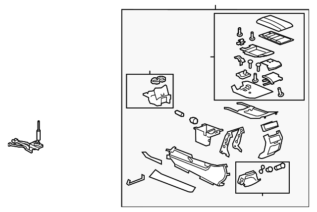 22983633 CONSOLE ASSY