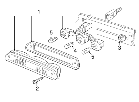 B3000 BULBS - CHASSIS 2