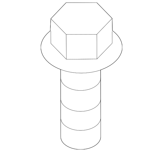 -W717674-S439 MOTOR MOUNT MOUNT BOLT