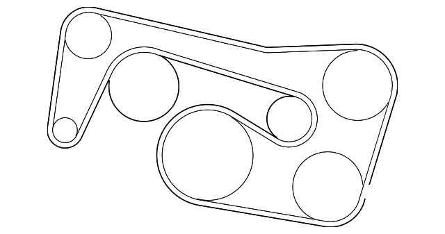 001-993-83-96 SERPENTINE BELT