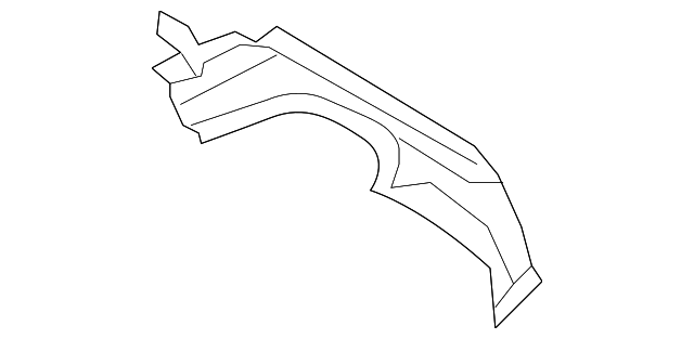 41-21-7-178-207 Деталь CORNER PILLAR, LEFT