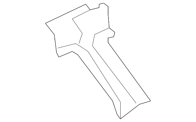 41217178204 Деталь UPPER PILLAR, RIGHT