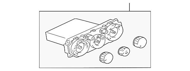 7820A066HA Деталь HEATER CONTROL