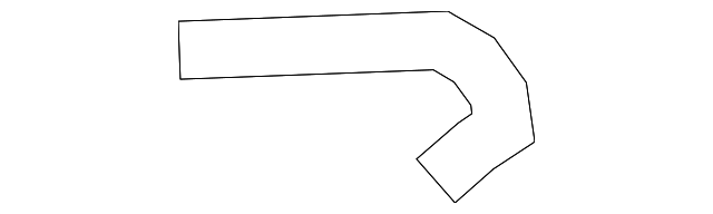 971A5JJ50A Деталь DRAIN TUBE, LEFT