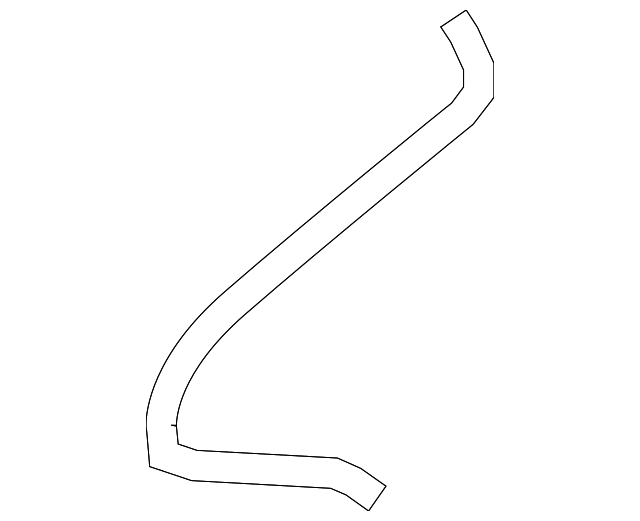 971A7JJ50A Деталь DRAIN TUBE, LEFT