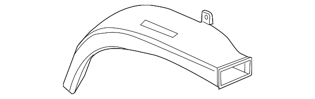 15129477 Деталь LOWER DUCT