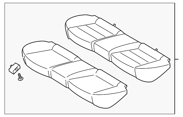 89100-A7320KKE Деталь CUSHION ASSY
