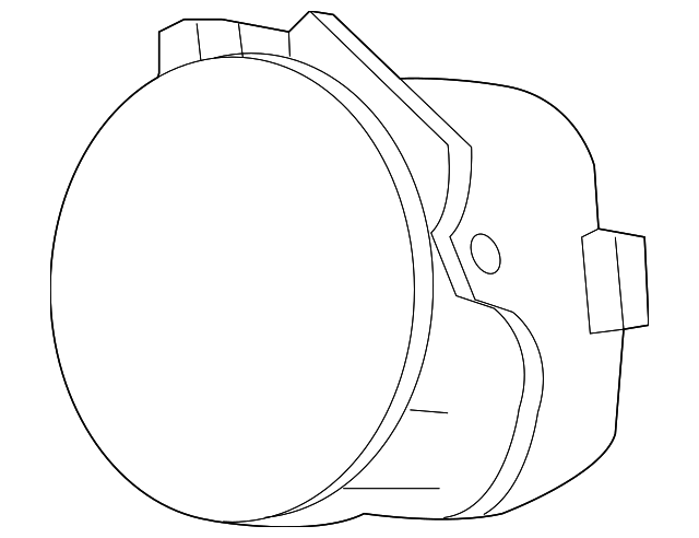 5182023AA Деталь FOG LAMP ASSY, RIGHT