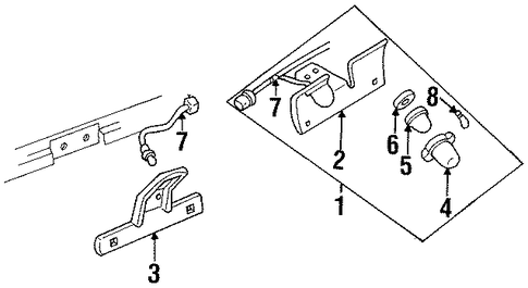 C2500 LICENSE LAMPS