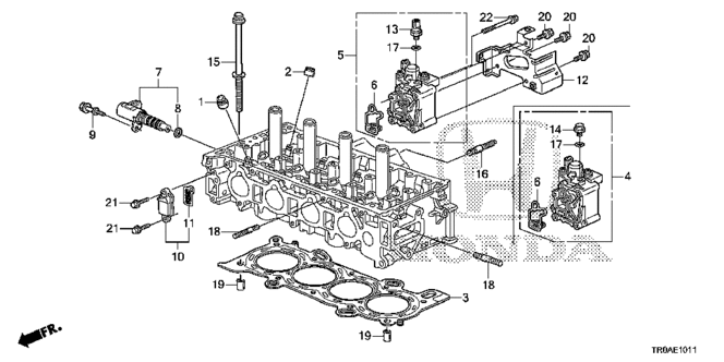 CIVIC SEDAN SPOOL VALVE (2.4L)