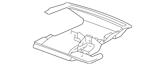 10424772 DEFROSTER DUCT