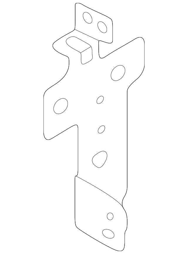 96116-3W500 Деталь DISPLAY UNIT BRACKET, RIGHT