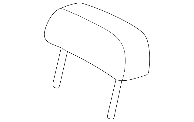 864000W070 Деталь HEADREST