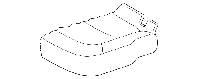 4L0-883-376-B SEAT CUSHION PAD, RIGHT