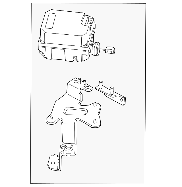 96400-2F000 Деталь ACTUATOR ASSY
