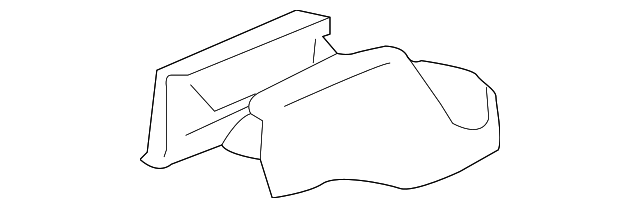 81196-SDB-A71ZA Деталь COVER, R. RR. FOOT PASSENGER *NH167L* (P