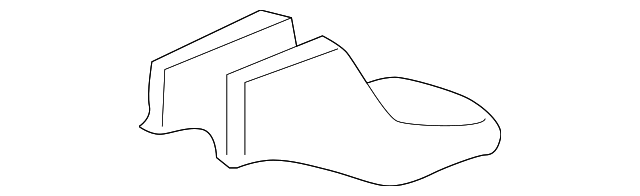 81596-SDB-A71ZA Деталь COVER, L. RR. FOOT PASSENGER *NH167L* (P