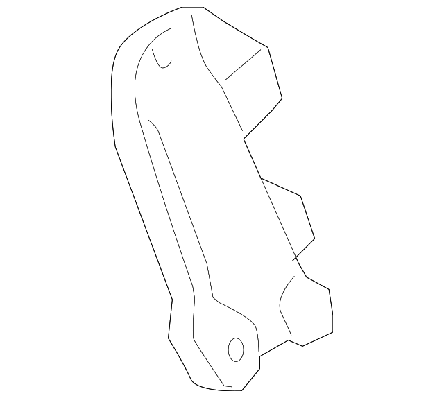 53213-48020 Деталь UPPER TIE BAR UPPER SUPPORT, RIGHT