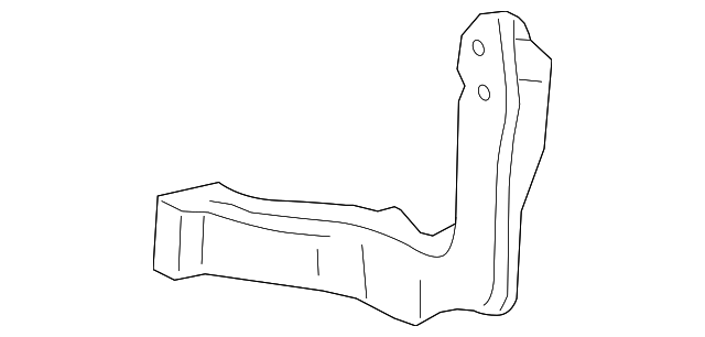53212-48020 Деталь LOWER TIE BAR LOWER SUPPORT, LEFT