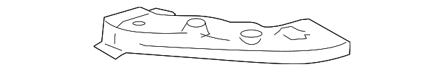 53214-48020 Деталь UPPER TIE BAR UPPER SUPPORT, LEFT