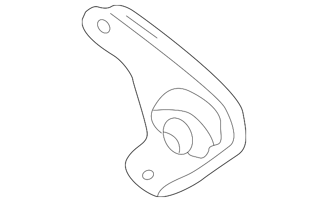 EC01-28-68XC Деталь DIFRNTAL MOUNT, RIGHT