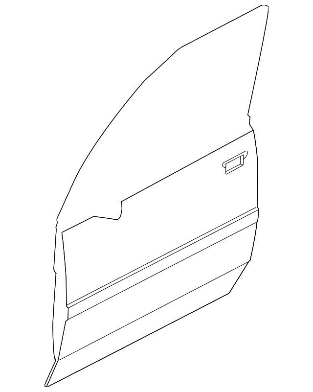6800168810 Деталь DOOR SHELL, RIGHT