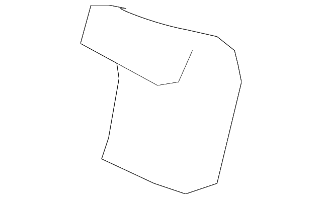 88994323 Деталь HEADREST GUIDE CAP, LEFT