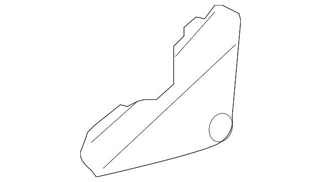 88994297 Деталь SEAT BELT COVER, LEFT