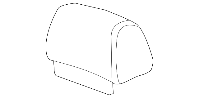 88992720 Деталь HEADREST COVER, LEFT