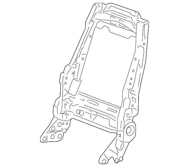 88994920 Деталь SEAT BACK FRAME, LEFT